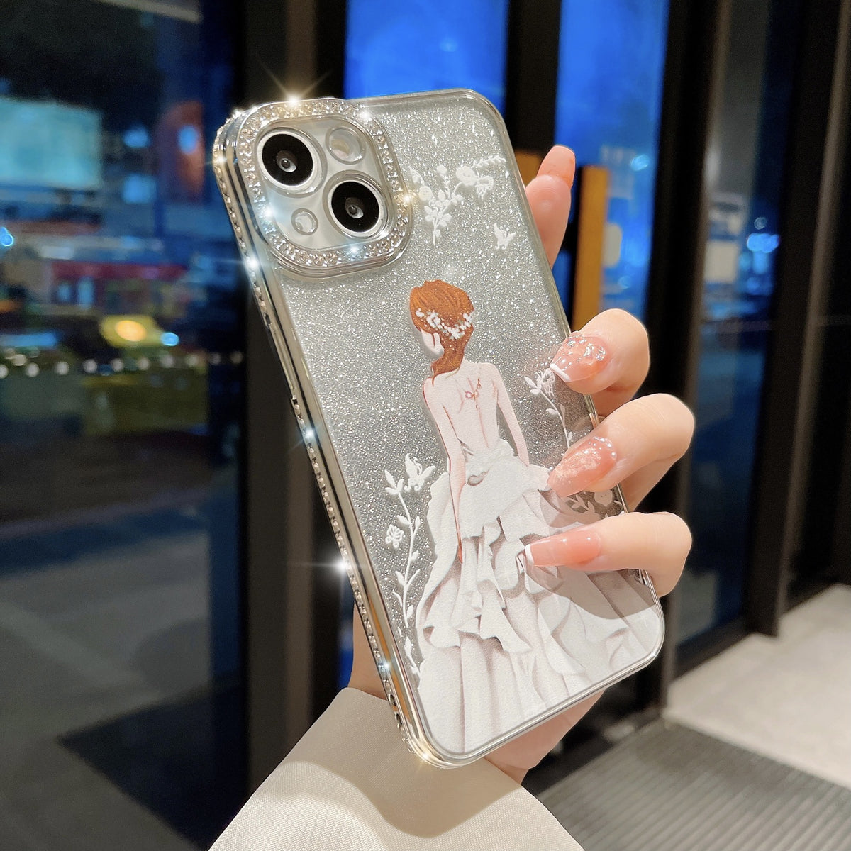 Luxury Glitter Gradient Strass Phone Case