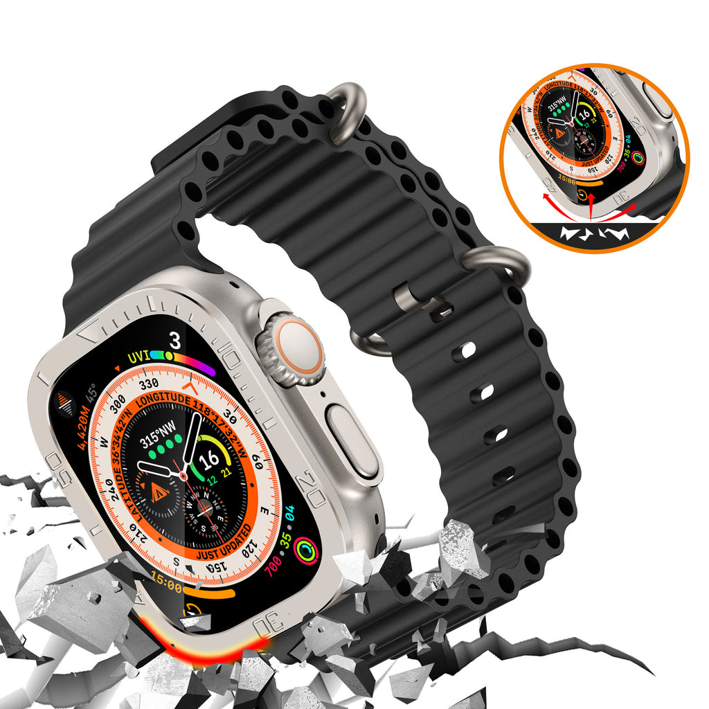 Montre 49mm Cadre en métal numérique