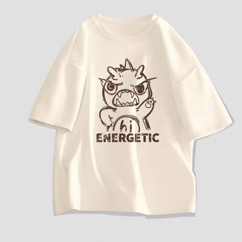 Hommes Hong Kong Style tendance manches courtes T-shirt pour l'été