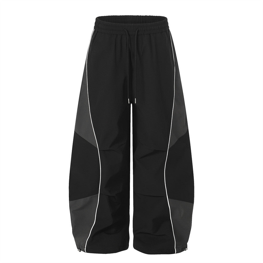 Pantalons de matchet à jambe large américain