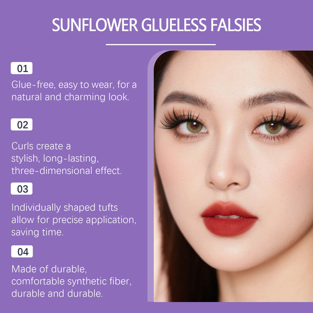 Faux cils autocollants