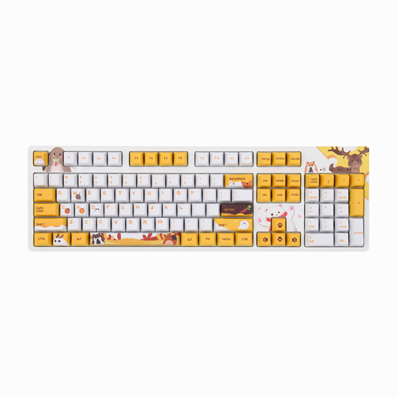 Clavier mécanique filaire de Jue noir Cerise Cap clé Esports Jeu Typing