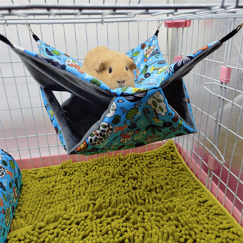 Chaud double couche Sandwich Hammock Pet