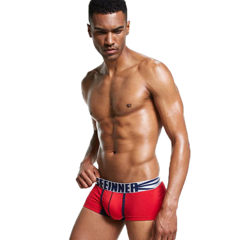 Sous-vêtements de design convex de type U en coton pour hommes