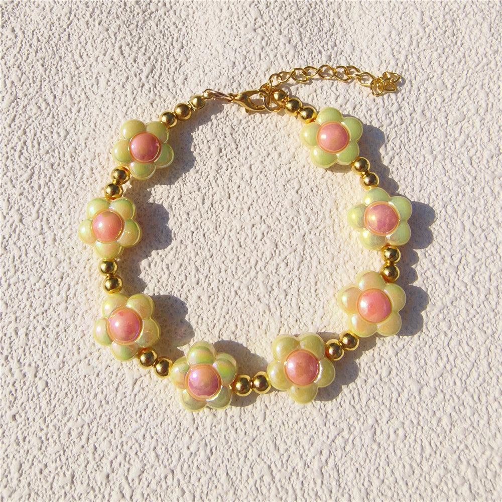 Collier pendentif Faux Pearl d'inspiration animale