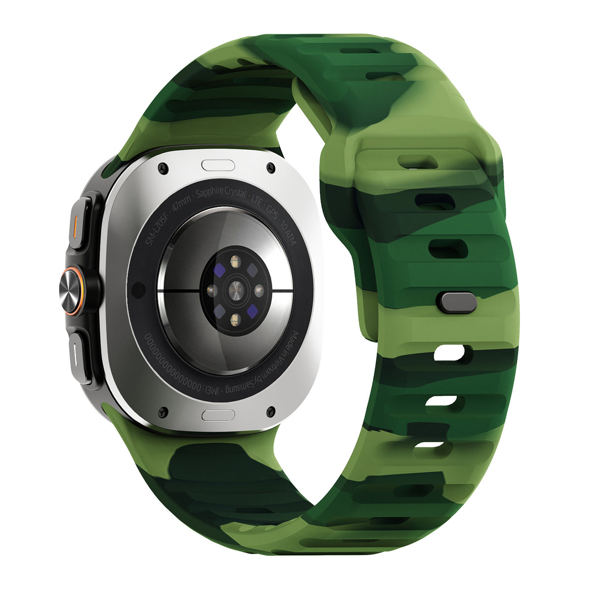 Montres applicables Ultra Wave boucle inverse Silicone 47mm
