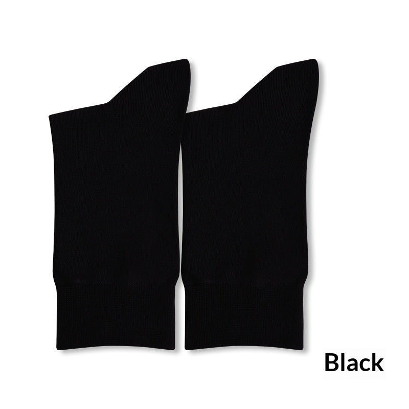 Chaussettes antibactériennes désodorisantes pures en coton pur