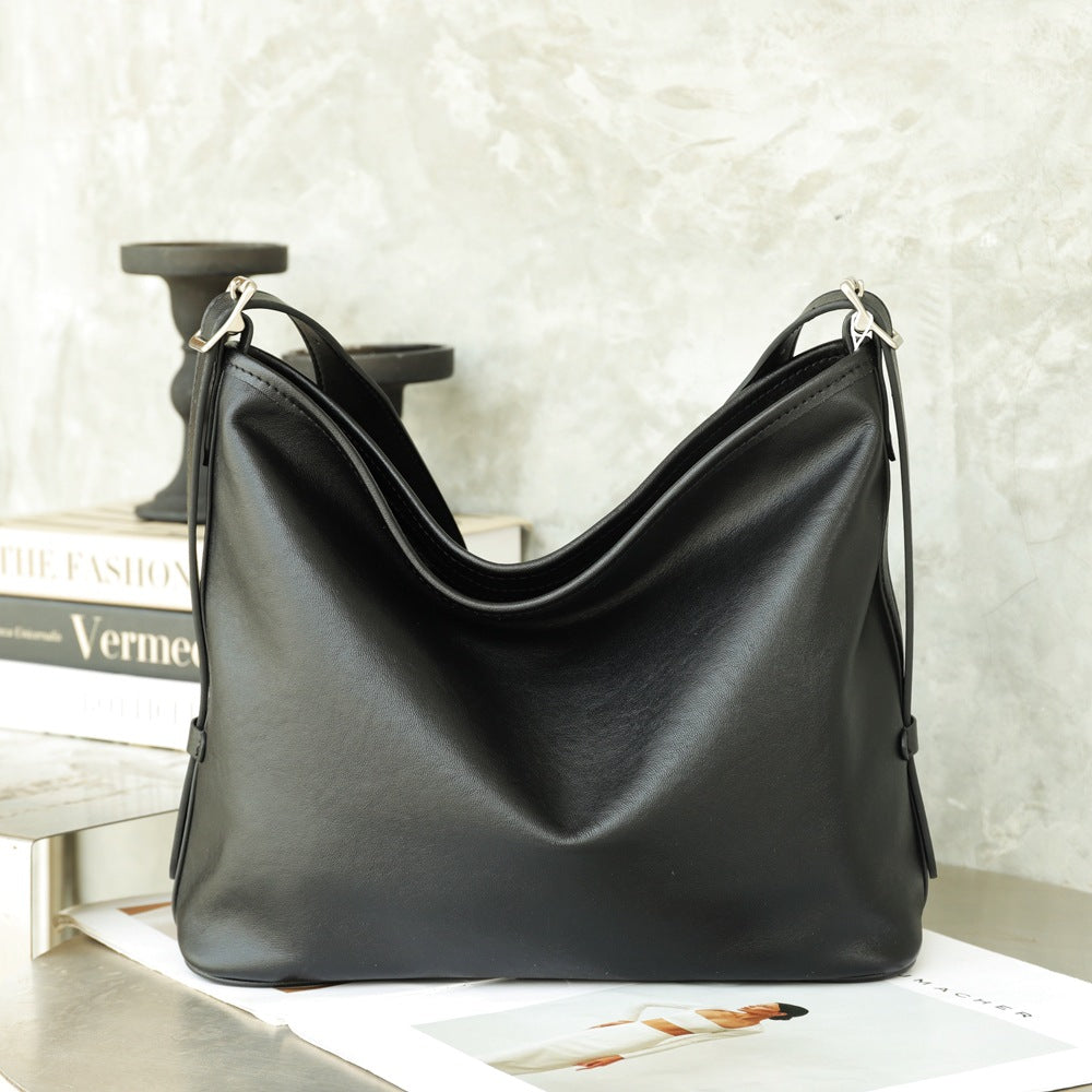 Sac en cuir à grande capacité en cristal