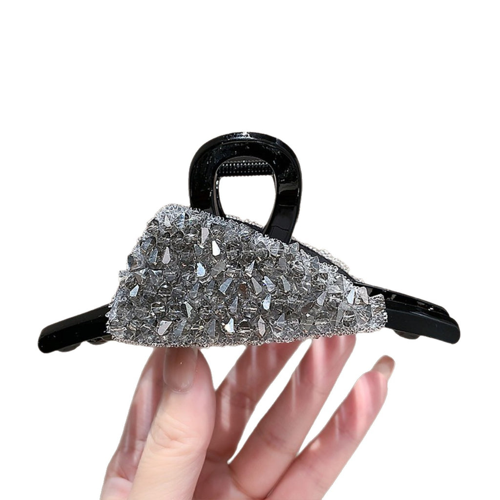 Style coréen Triangular Full-diamond Clip pour les femmes