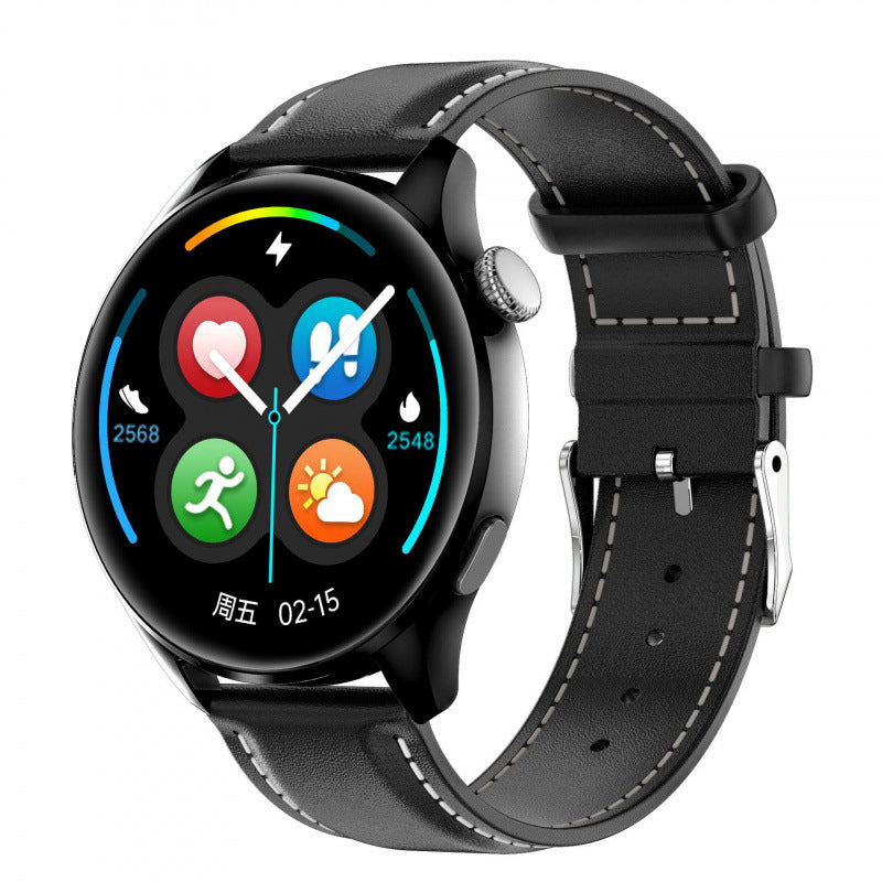 Smartwatch pour adultes avec surveillance du rythme cardiaque Suivi de la condition physique et fonctionnalités de la voix intelligente