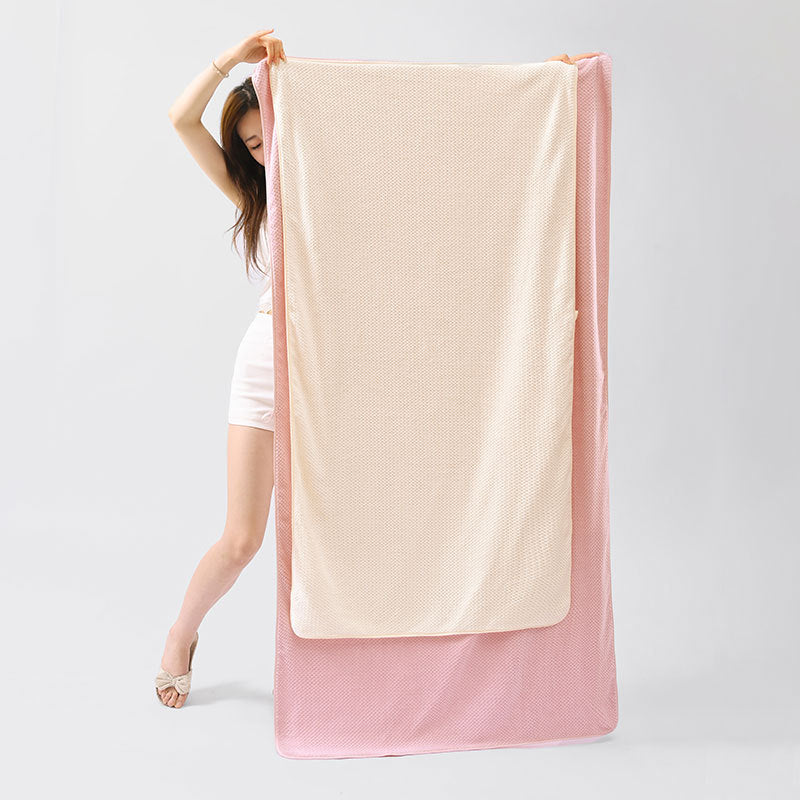 Serviette de bain douce à l'ananas de couleur polaire
