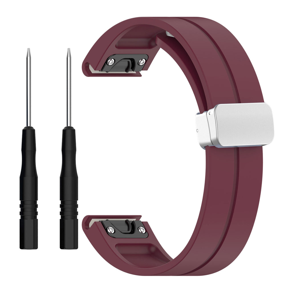 Bracelet en silicone à libération rapide