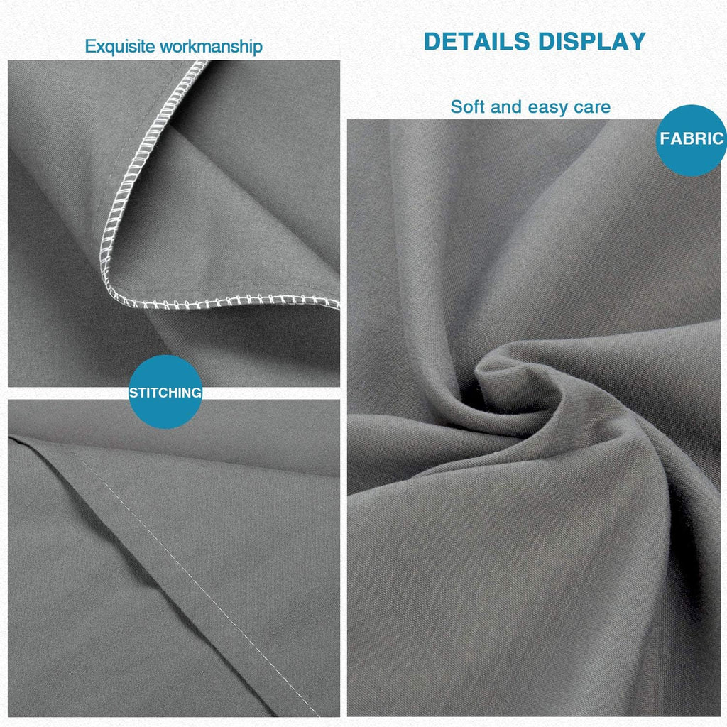 Microfibre King Taille Oreiller Cas 2 Unités