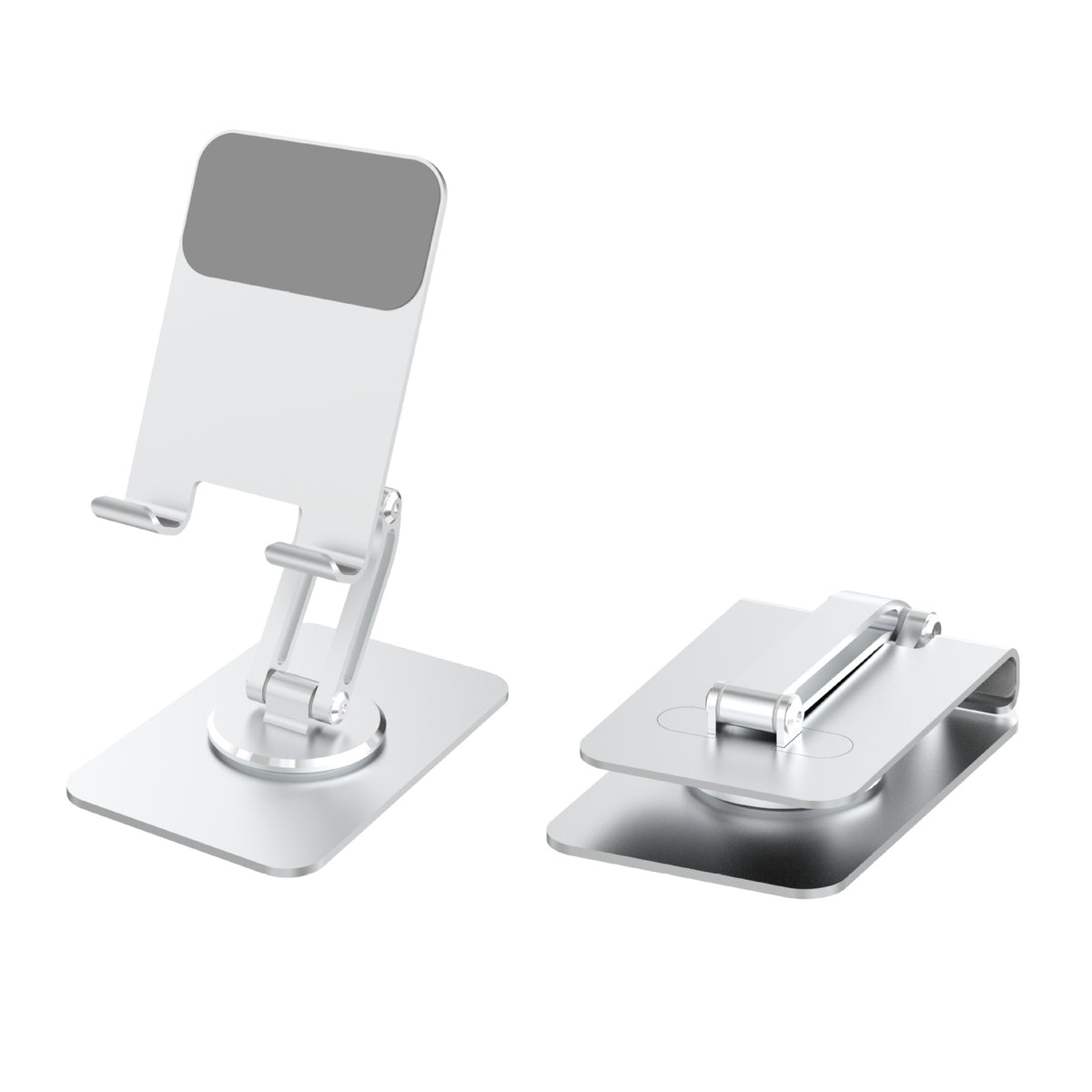 En alliage d'aluminium Support de téléphone mobile Rotation de bureau Téléscopique et portable Bureau paresseux