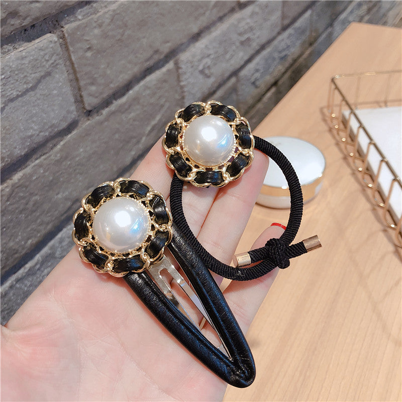 Cheveux Trim Clip Printemps Fragrance Perle Cheveux Clip Bangs Clip Student Accessoires capillaires