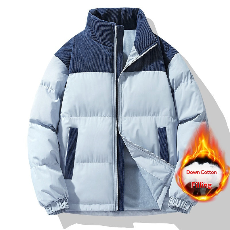 Manteau matelassé unisexe d'hiver polyvalent