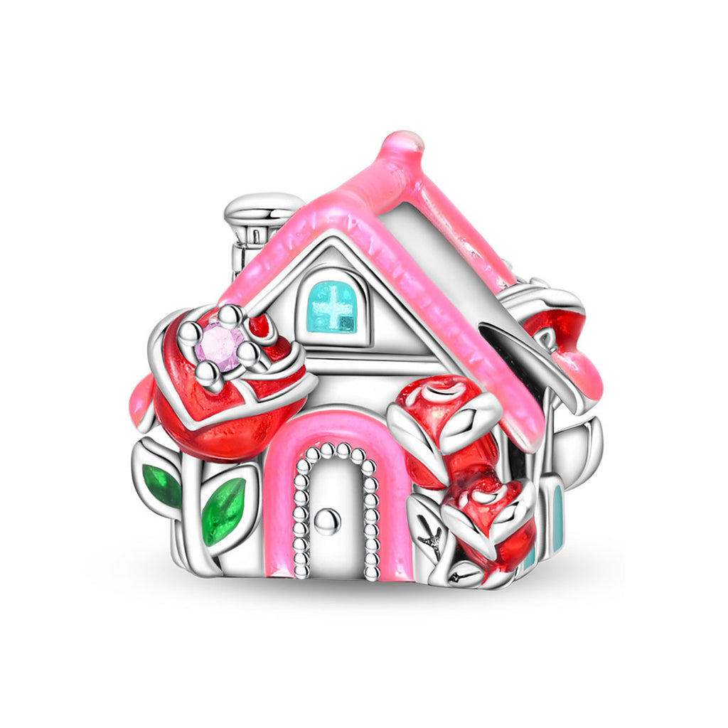 Pendentif romantique et bracelet perlé