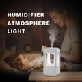Humidificateur d'air Accueil Chambre tranquille Anti-gravité Eau Drop Humidificateur Atmosphère Lumière
