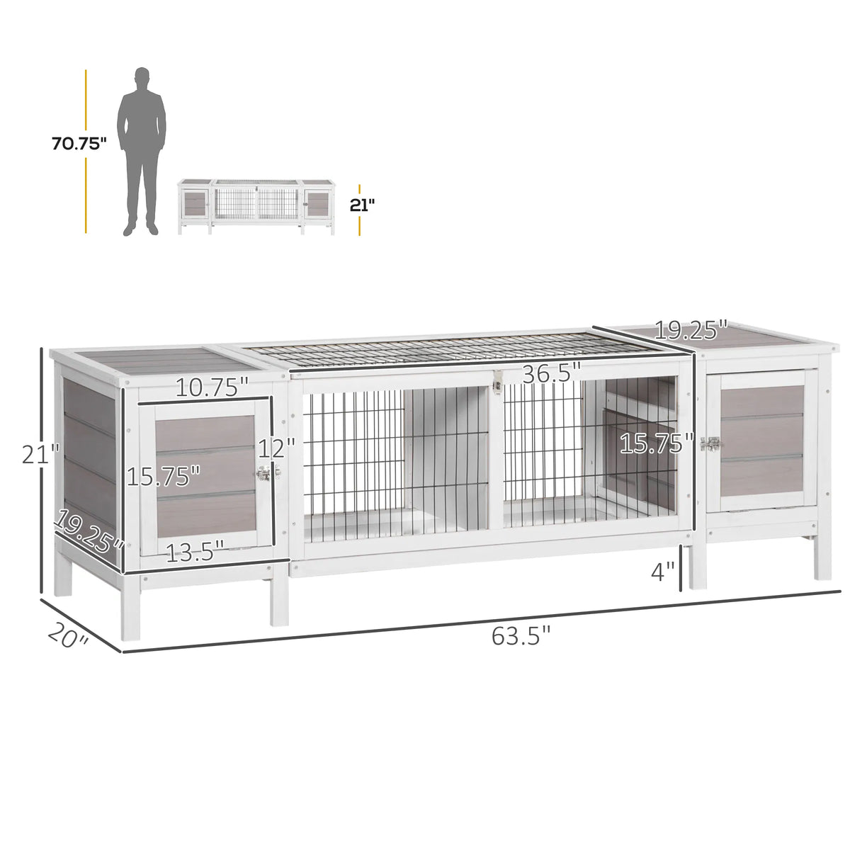 Petit parc animalier Cage