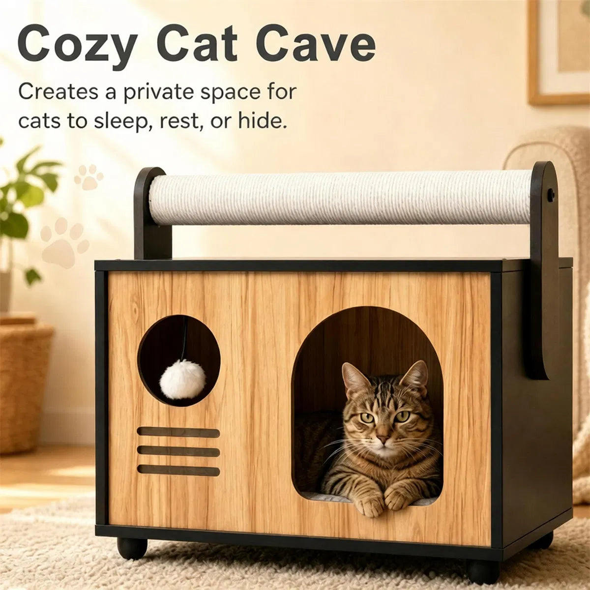 Chat et chien Kennel moderne 19 pouces X 12 X 17,5