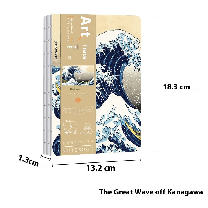 Ukiyo-e Série Kanagawa Surf Village Retro Artist Ledger