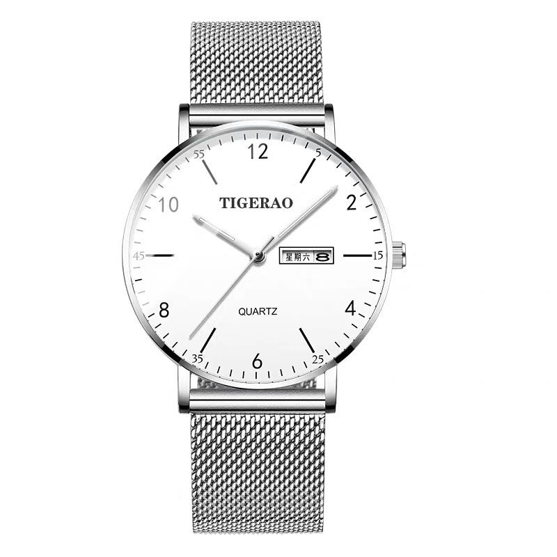 Montre de mouvement lumineux entièrement automatique résistant à l'eau