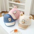 Été Garçons et filles Dessin Snowman 3D style oreille Casquette de baseball pour 3-18 mois vieux enfant