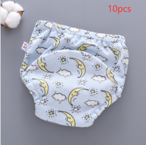 Pantalons d'entraînement pour bébés Lavable Couverture de couche de gaze 6 couches