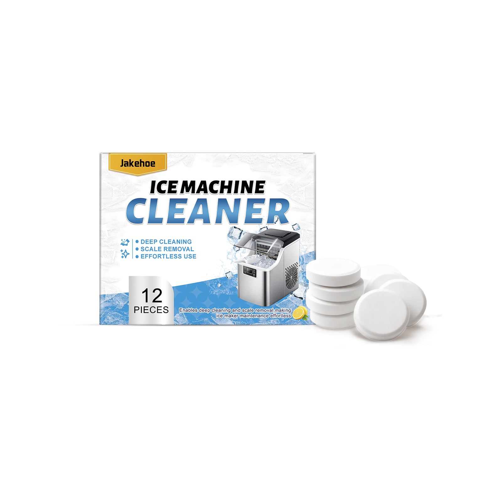 Machine à glace feuille de nettoyage 12pcs1box