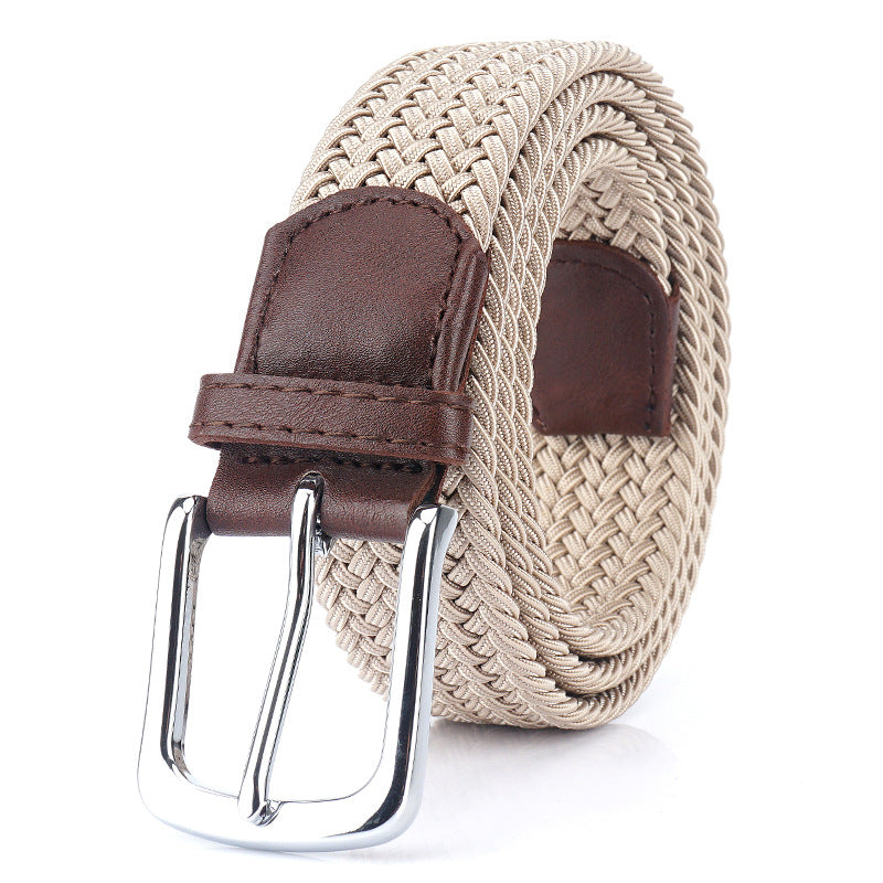 Toile élastique ceinture élastique épingle boucle ceinture toile