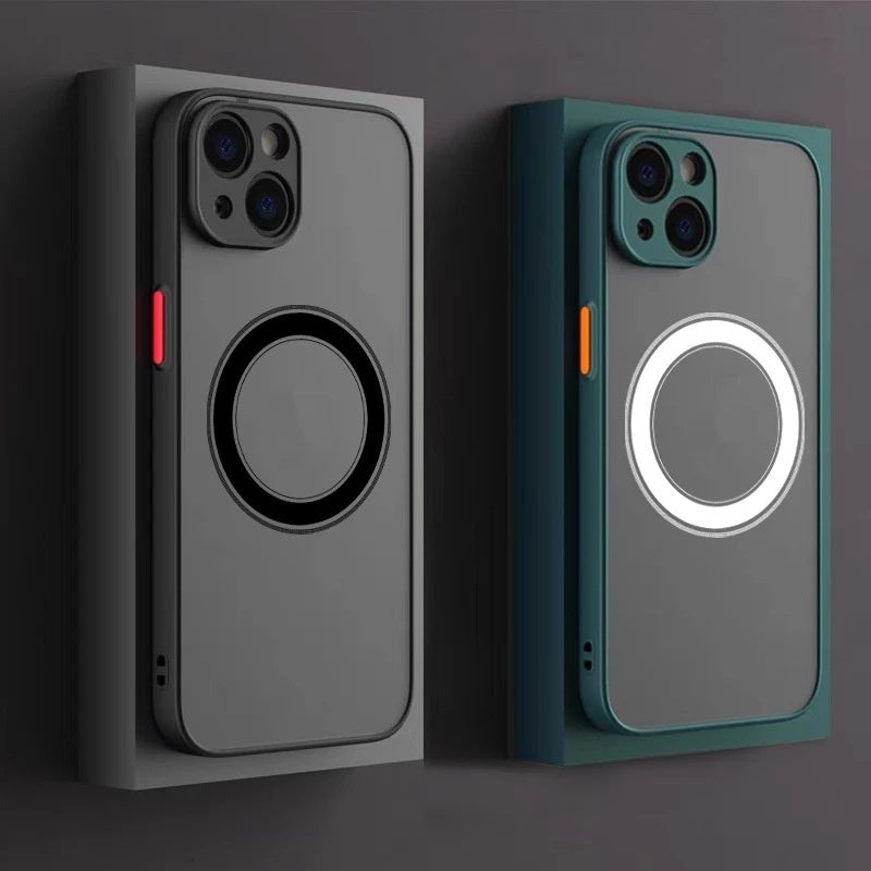 Boîtier de protection sans fil magnétique pour téléphone
