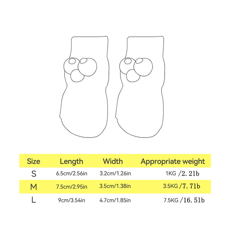 Chaussettes universelles pour chiens toutes saisons