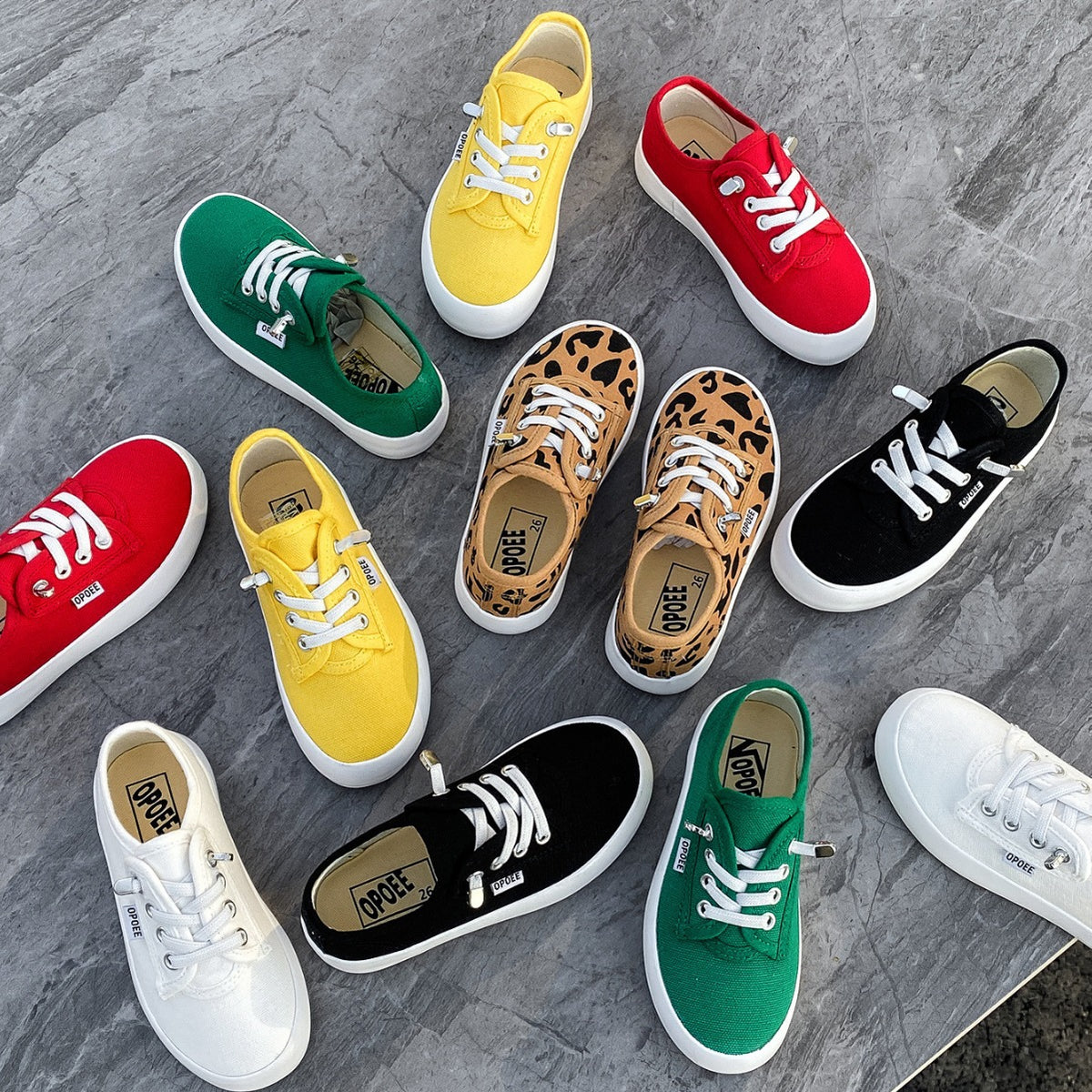 Chaussures de mode en toile pour enfants