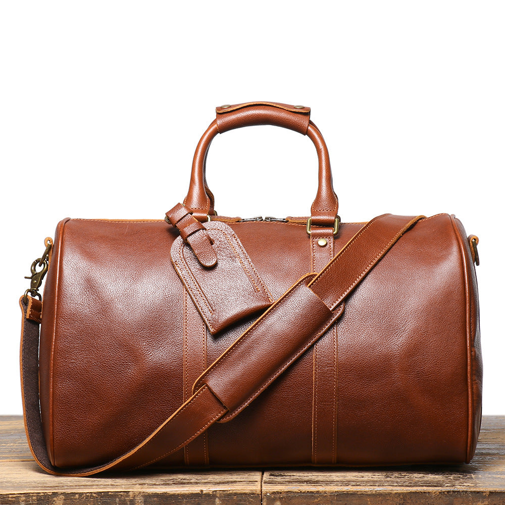 Sac de gymnastique en cuir pour homme