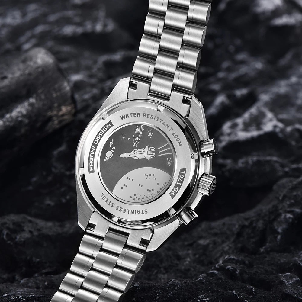 Quartz Watch Calendrier multifonctions Imperméable