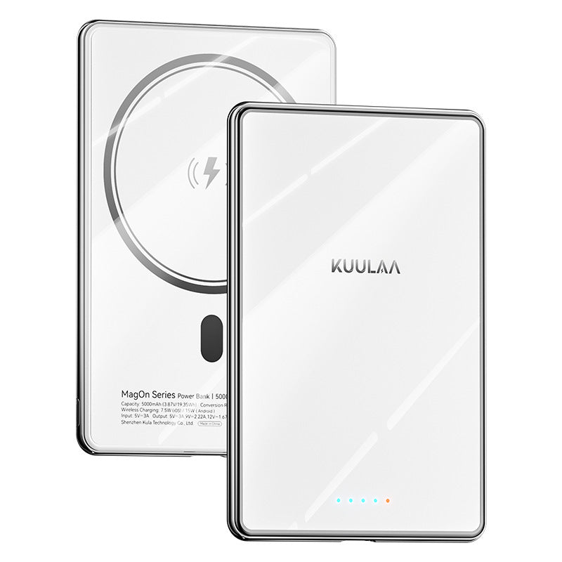 Banque de puissance sans fil magnétique de 5000mAh