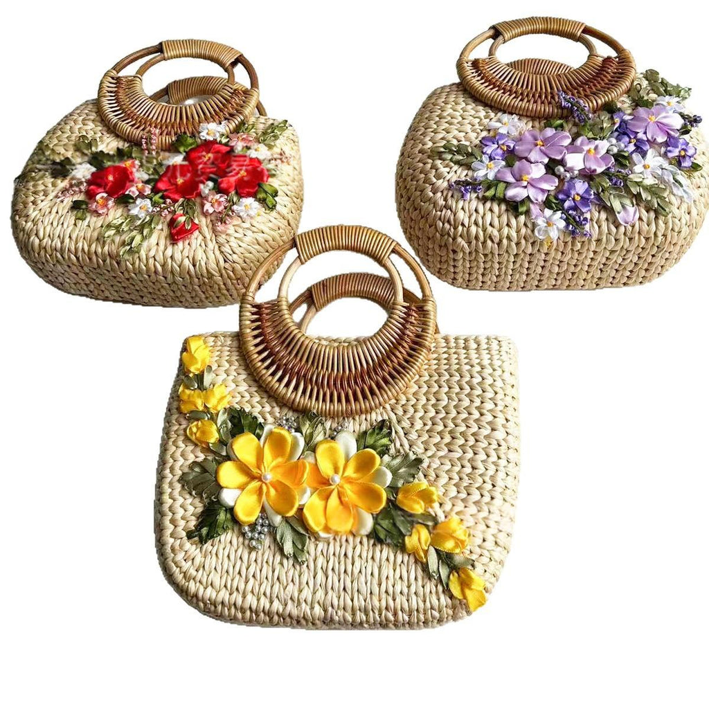 Sac en paille pour la plage et le bord de mer