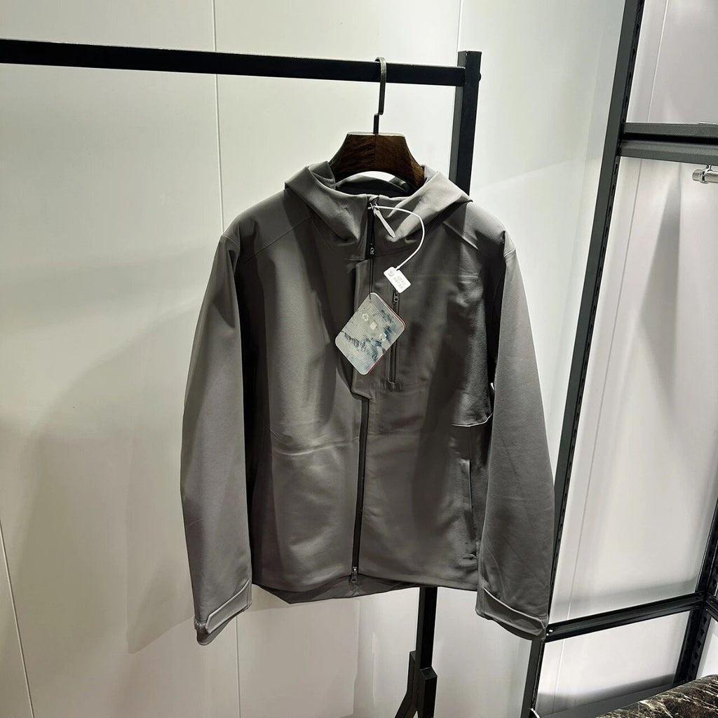 Veste à capuche à capuche avec ruban adhésif pour homme
