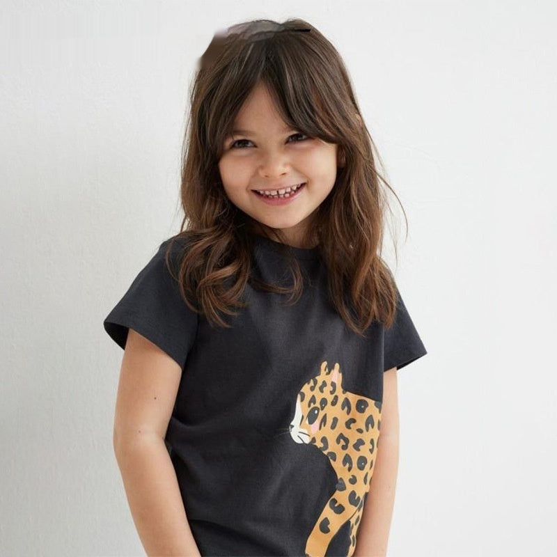 Mignon imprimé Casual Top pour les filles