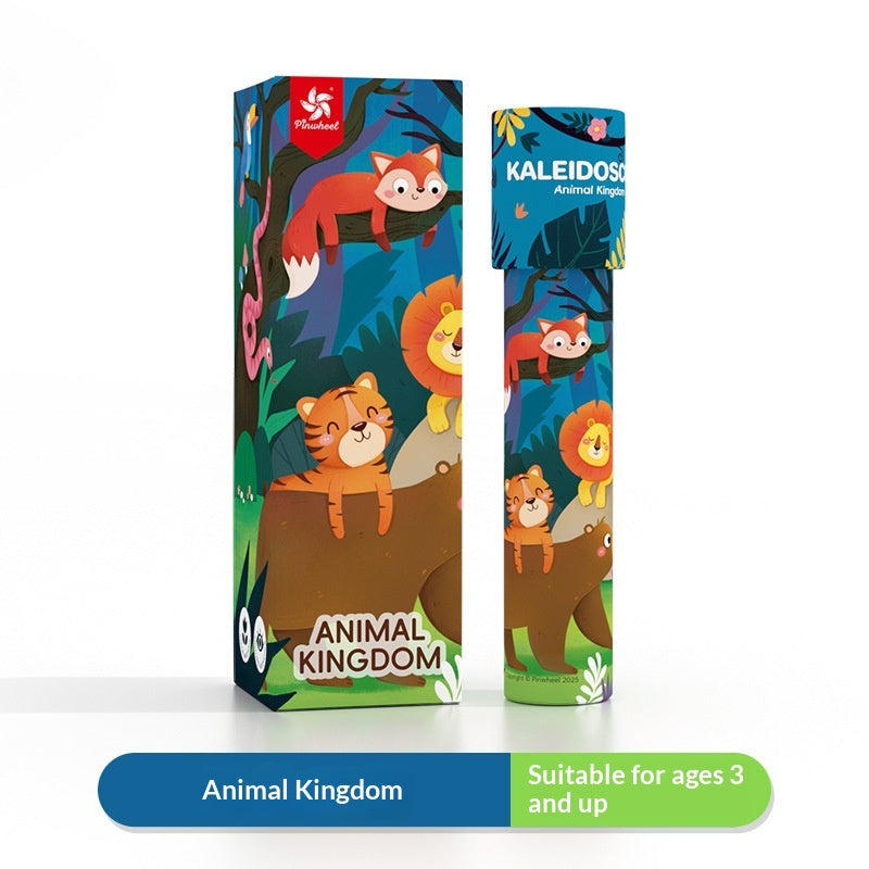 Kaléidoscope multifonctionnel Jouet éducatif pour enfants Prisme triangulaire