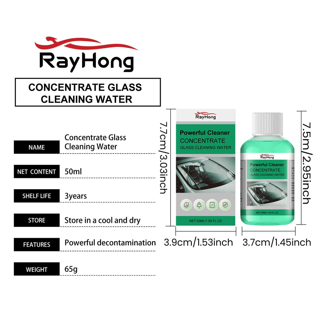 RAYHONG Automotive Glass Film Cleaner