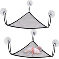 Hammock pour animaux et reptiles avec 6 coupes d'aspiration 1 corde