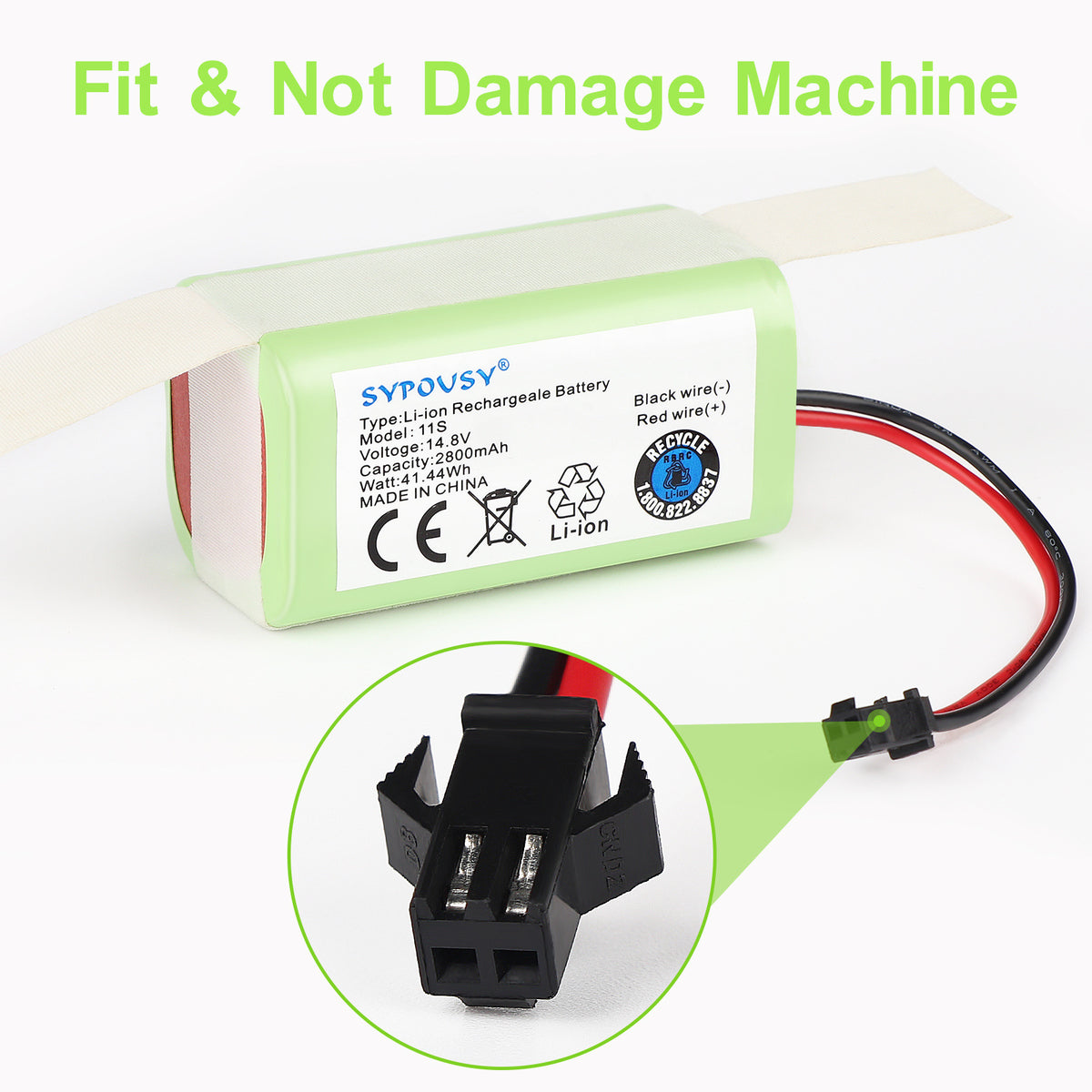 Batterie au lithium 2800MAH 14,8V
