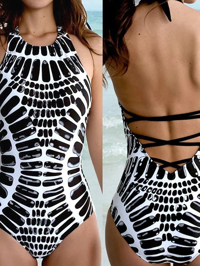 Bikini de plage sexy imprimé pour une silhouette sculptée