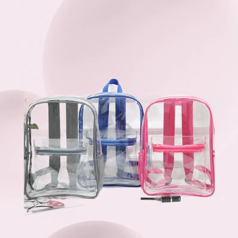 Sac à bandoulière transparent en PVC transparent