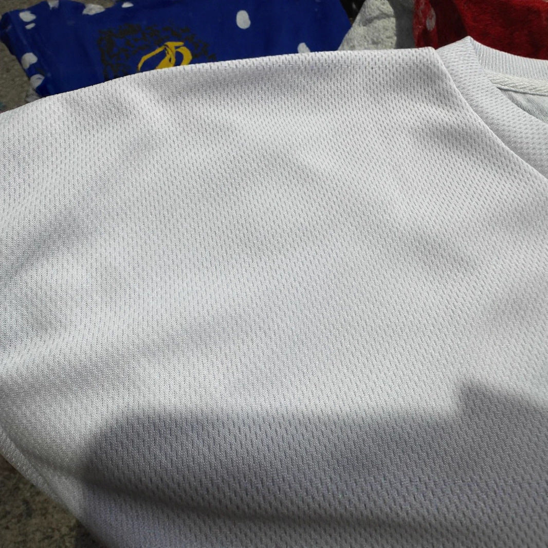 T-Shirt à manches courtes en mailles molles pour hommes