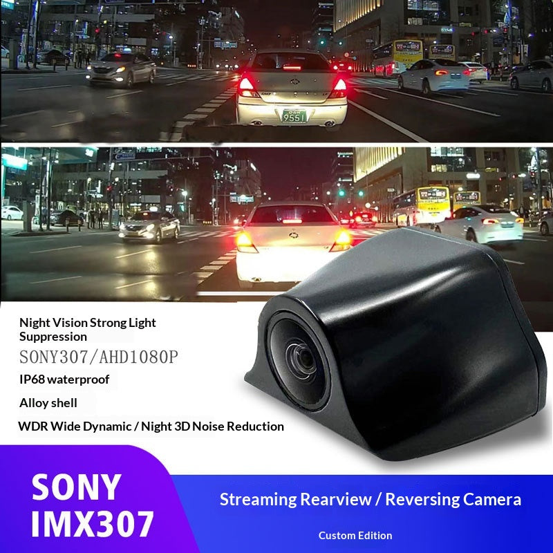Dynamic wide-angle rearview camera for reversing