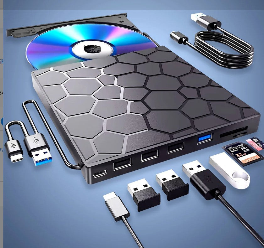 Rédacteur de CD externe multifonctionnel