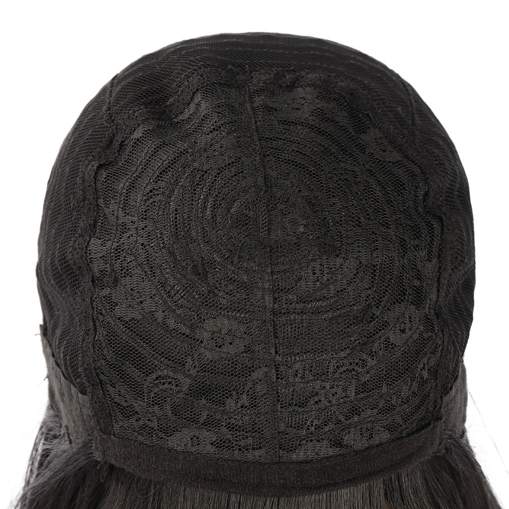 Caractère Bangs Moyen Long Texturé cheveux droits