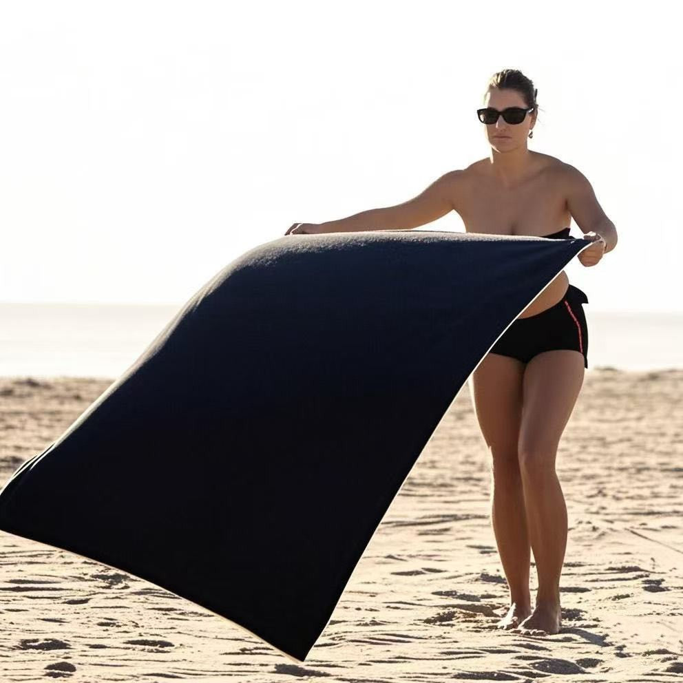 Serviette de bain extérieure magnétique Super absorbante à séchage rapide